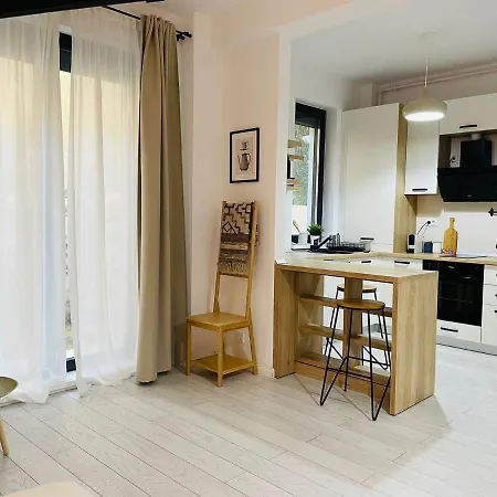 Pineapple/lovely Studio With Patio Apartament Bukareszt